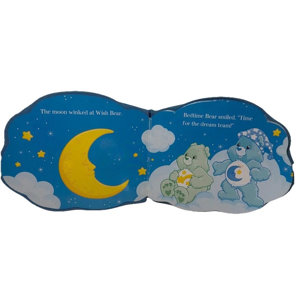 Care Bears: Sweet Dreams Quinlan Lee Fabric Padded Book- 2005 Scholastic Kids